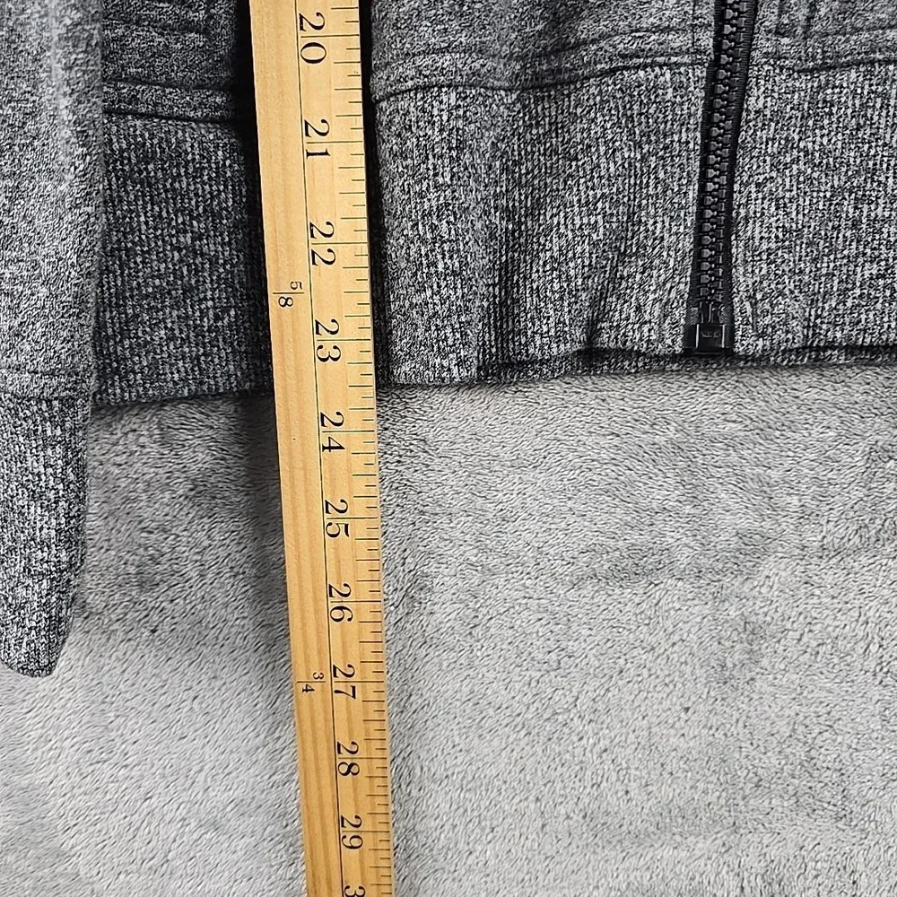 Lululemon Scuba Hoodie Womens Size 4 Gray Full Zip Long Sleeve Gym Performance‎